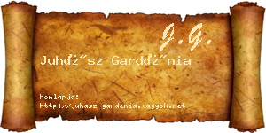 Juhász Gardénia névjegykártya